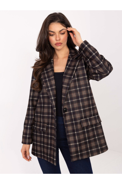 Moda Italy Sacou Dama Maneca lunga, Carouri, MODA ITALY, Negru Eleganta Office