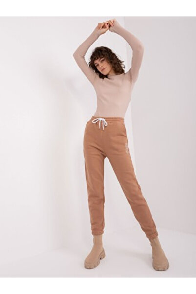 Sublevel Pantaloni Trening Dama Sport, Guler inalt, Sublevel, Maro Casual Mar...