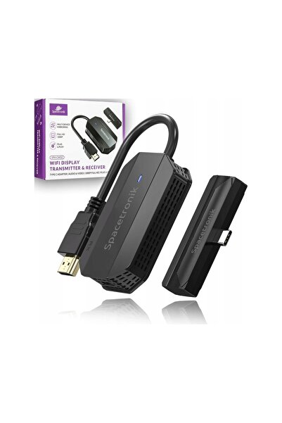 Spacetronik Transmițător video wireless USB-C la HDMI 50m Full HD