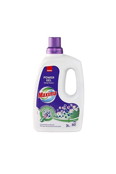 Sano Gel, Maxima Detergent, 3 L Spring Flowers 60 washes