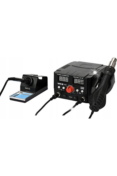 yato STAȚIE DE LIPIT 75W + PISTOOL CU AER CALD 750W 2-în-1 GROT 900M AFIȘAJ LED