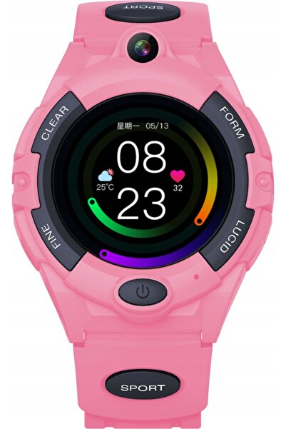 BeMineCollection Smartwatch pentru copii Bemi SPORT Roz Bluetooth GPS 240x240...