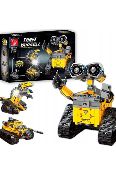 Nobo Kids Blocuri de construcție Robot controlat Model 3w1 Dinozaurul 632 el.