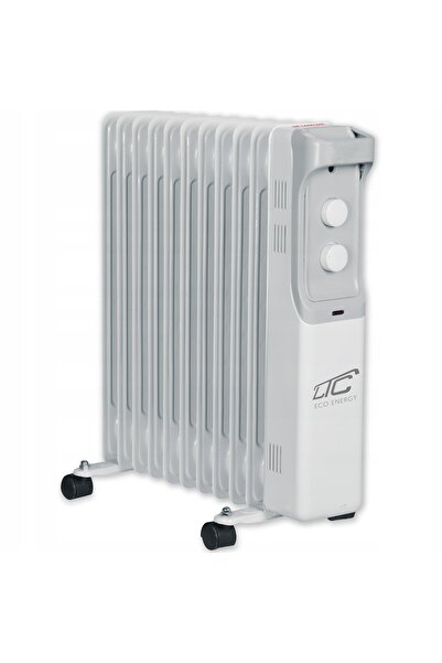 LTC Radiator electric cu ulei 2500W, putere mare XXL, 11 grilaje, termostat