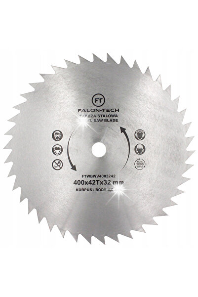 Falon Tech FIERĂSTRĂU CU DISC DIN OȚEL STANDARD FĂRĂ DENTI 400x32 T42