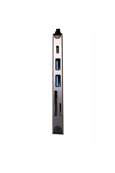 NO BRAND CZYTNIK KART HUB USB 3.0 6 în 1 ALUMINIU DE ÎNALTĂ CALITATE HDMI 4K ...