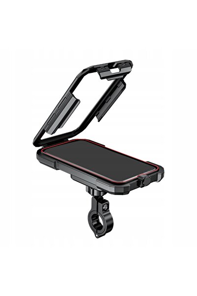 NO BRAND Suport de telefon pentru motocicletă, impermeabil, cu inducție și în...