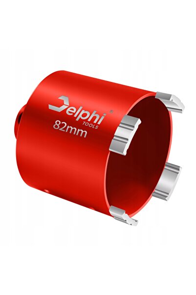 Delphi Tools Burghiu diamantat segmentat 82mm pentru beton și gips-carton