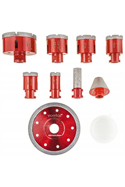 Vorfal Burghie diamantate pentru gresie, 20-74 mm, disc perforator pentru gre...