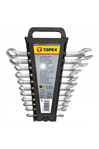 topex Set de chei combinat 6-22mm, 12 bucăți. 35D757