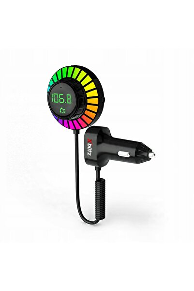 Xblitz X750 set hands-free transmițător Bluetooth 5.3 FM USB USB-C PD
