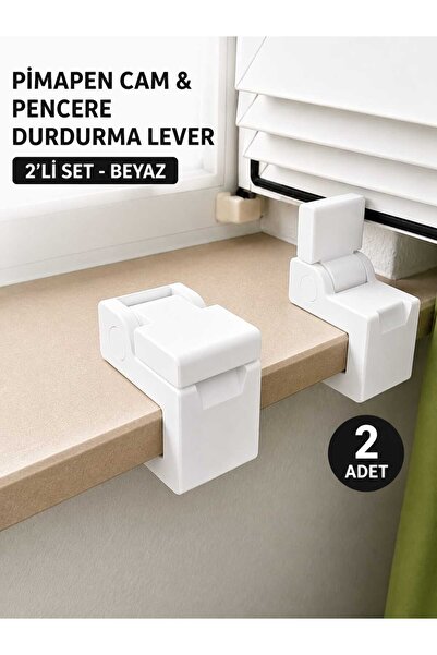 Marka CAM & PENCERE DURDURUCU 2'Lİ SET
