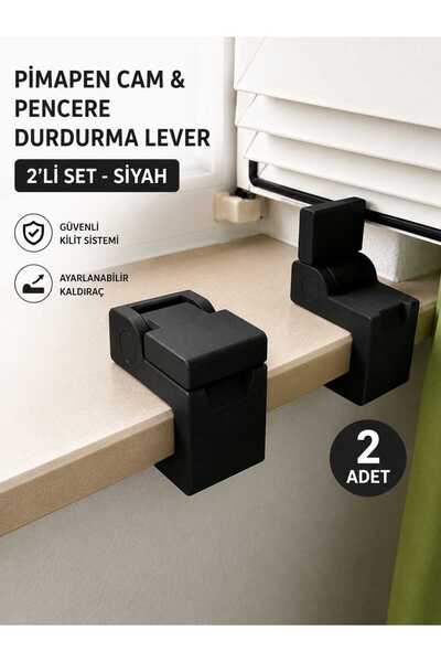 Marka CAM & PENCERE DURDURUCU 2'Lİ SET