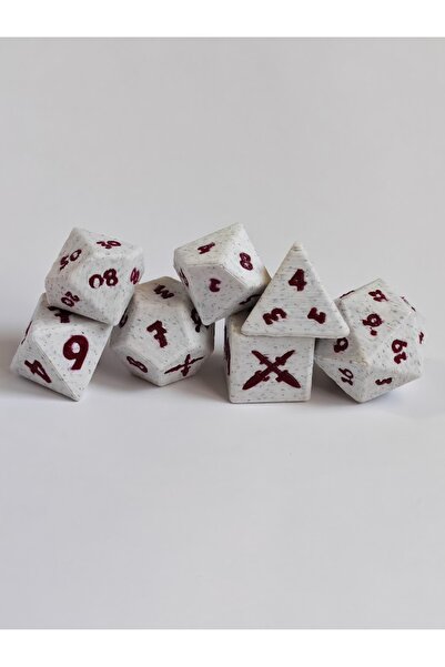 Kidkodbot DND FRP RYO Rogue Zar Seti (Mermer Beyaz Bordo)