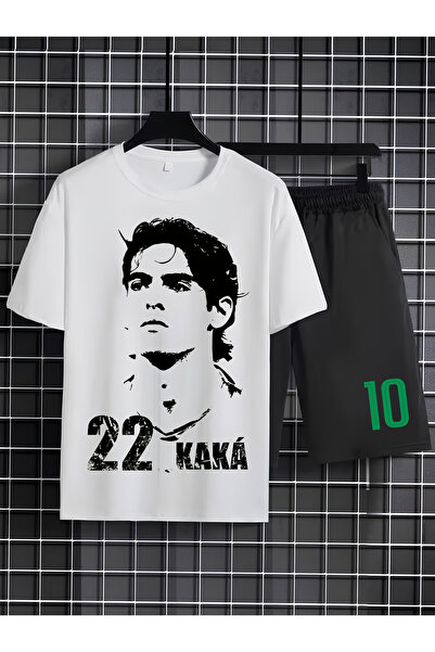 MAGORS Kaka Leite Printed 100% Cotton Crewneck Children's T-Shirt-Shorts Two-...