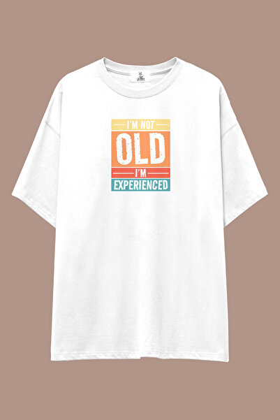 UmbraWear I Am Not Old Series Loose Fit T-Shirt |   Unisex 100% Cotton Black ...