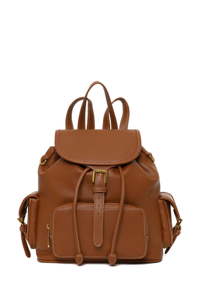 Derimod Women's Brown Casual Backpack 26Sbd255318