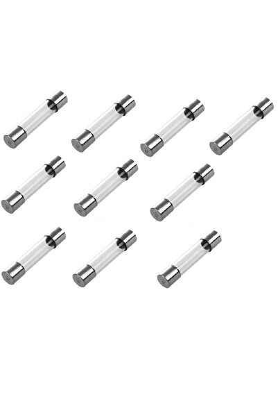 OEM Top Bottom Set of 10 fuses T2.5A time delay 250VAC 5x20mm ceramic SPT SCH...