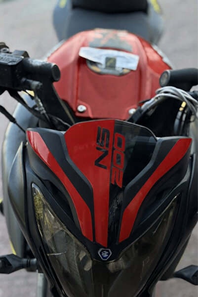 Banxtre 3 Pieces Head Detail Sticker Set for Bajaj Pulsar Ns200