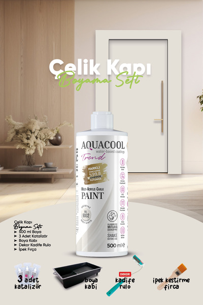 Aquacool Trend Çelik Kapı Boyama Seti