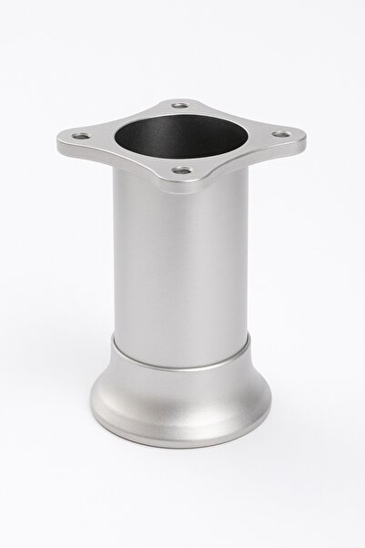 OEM WAW furniture leg, Eko, D 50, H 50, adjustable, made of ABS, aluminum finish