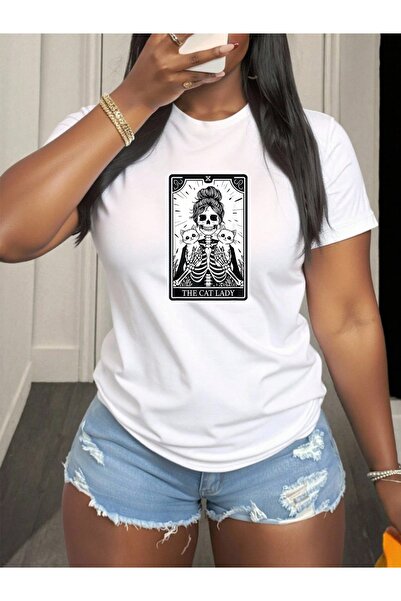 En22 Short Sleeve T-Shirt with Skull Design, Comfortable Casual Wear Hallowee...