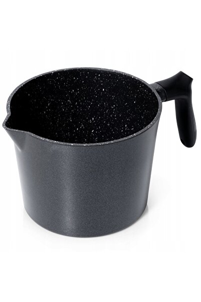 Orion Oală rotundă din granit pentru gătit lapte, frișcă, sosuri, budincă 2,2L