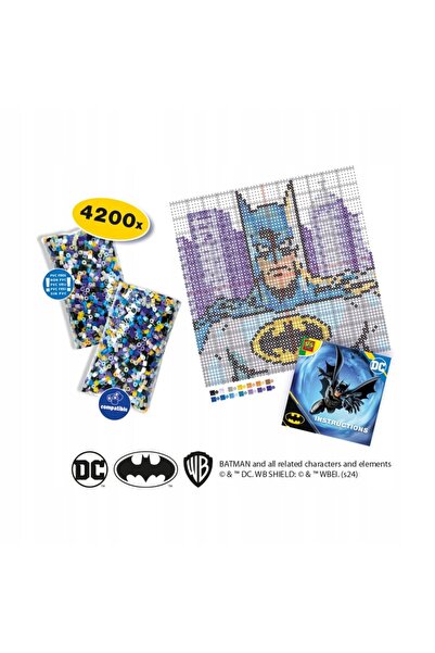 SES Creative SES DC Batman jucărie cu mărgele și apăsare 09362 93624