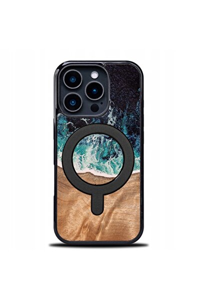 BewooDesign Husă Bewood Unique pentru iPhone 16 Pro - Dream Island cu MagSafe
