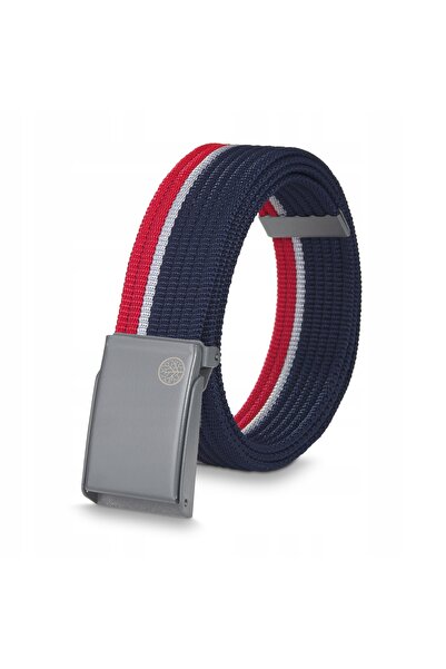 Betlewski Curea pentru pantaloni, material textil, catifea, cataramă metalică...