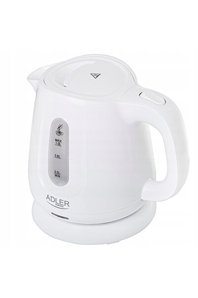 adler Fierbător electric de bucătărie 1L, plastic, 850W, alb