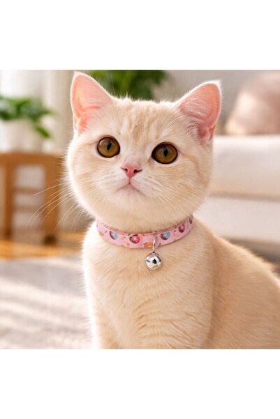 Zâna Casei Pink Donut Pattern Pet Collar