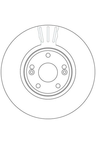 TRWELD Disc de frână TRW AUTOMOTIVE DF4229S