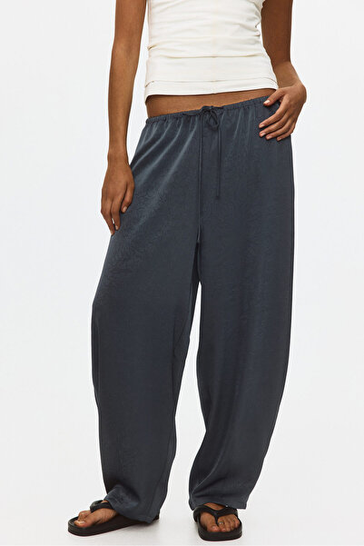H&M Krinkle Saten Pantolon