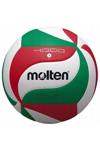 MOLTEN Minge de volei de sală, rezistentă, certificată FIVB, mărimea 5, V5M4000