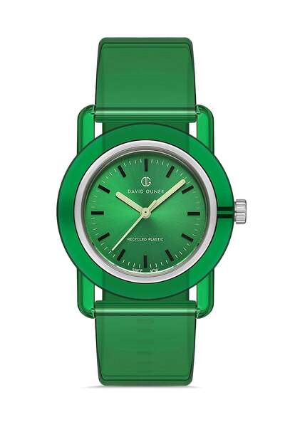 Unisex Kol Saati Yeşil Kadran Yeşil Kordon DG-8661LD-ZF10