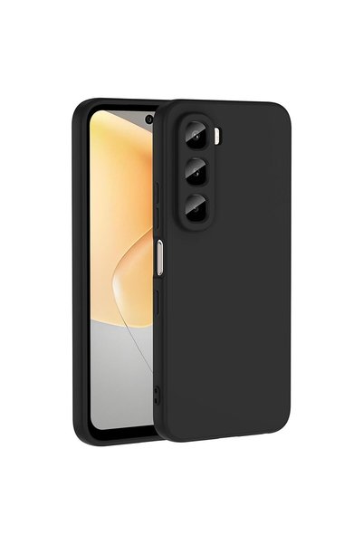 Microsonic Infinix Hot 60I 4g Compatible Case Groovy Soft Black