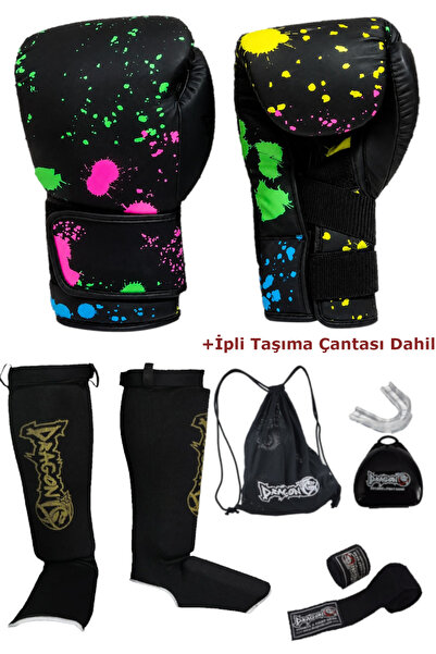 Dragondo Akira Boks Eldiveni 5’li Set Kickboks Muay Thai Boks Eldiveni Kaval ...