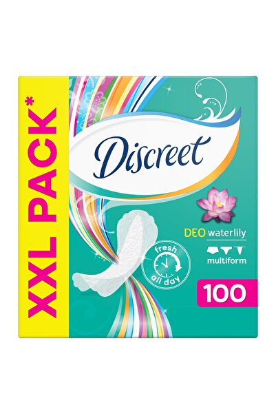 NO BRAND Absorbante igienice DISCREET Multiform Waterlily (100 bucăți)