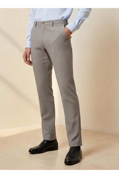 FAV Slim Fit Flexi Waist Formal Trousers