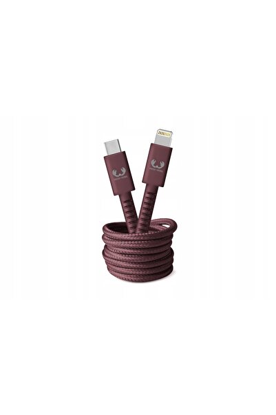 NO BRAND Cablu USB-C - Lightning FRESH N REBEL Mauve 2 m