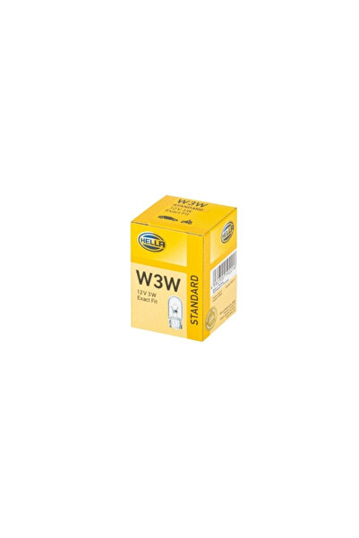 Hella Bulb W3W 12V 3W W2.1x9.5 d