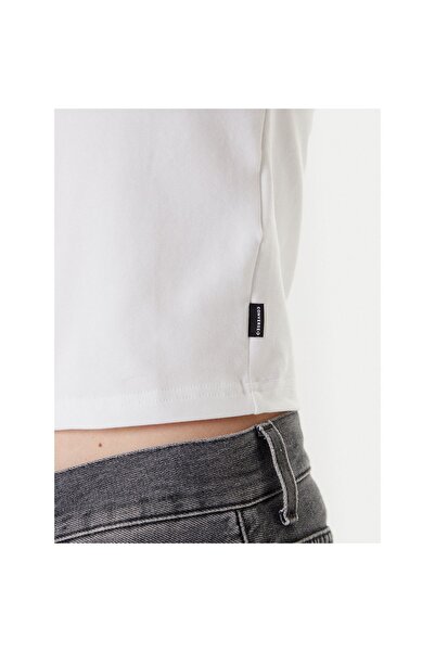Converse Tricou de damă 10027252-A01 Alb