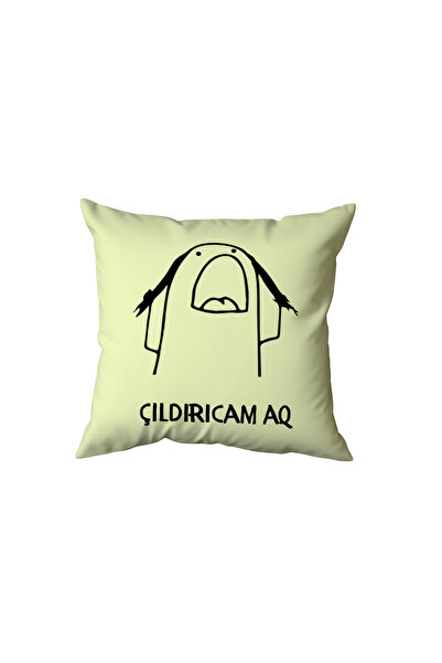 Beramussa Çıldırıcam Aq Pillow, Fun Gift