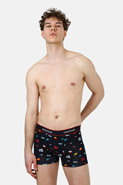 John Frank Logolu Pamuklu Boxer Erkek BOXER JFBFG03