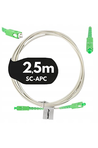 NO BRAND Cablu SC/APC - SC/APC LANBERG 2,5 m