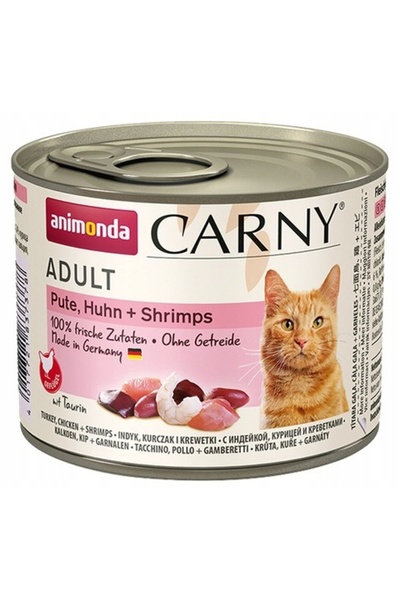 NO BRAND Hrana pentru pisici ANIMONDA Carny curcan cu pui si crevezi 200 g