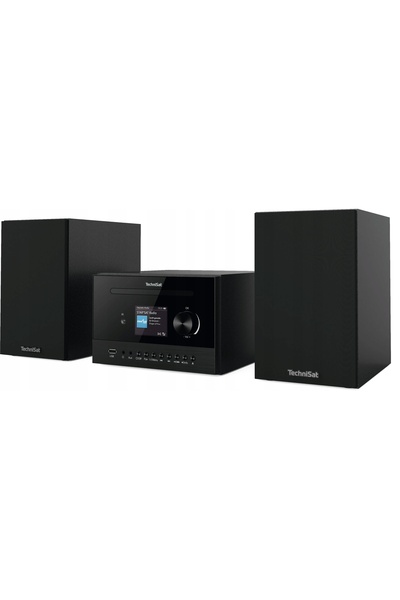 TECHNİSAT Wieża Classic 800 Negru, Redare CD, Bluetooth, Tuner FM, Ceas cu al...