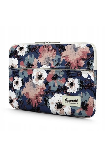 NO BRAND Husă laptop CANVASLIFE Sleeve 13-14 inch Albastru Camelie
