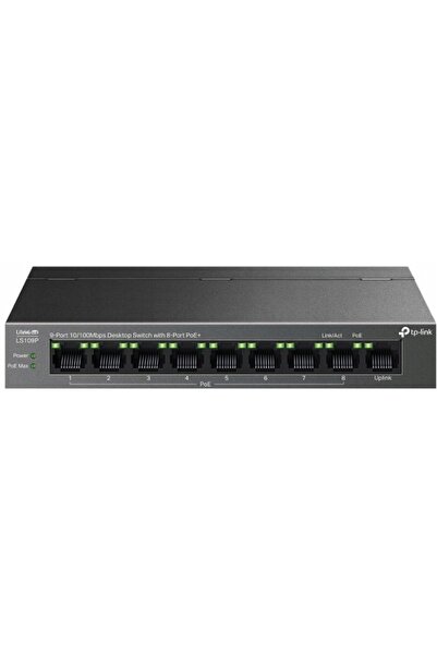 NO BRAND Switch TP-LINK LS109P Fast Ethernet, 9 porturi, funcție PoE